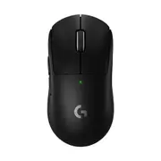 Logitech PRO X SUPERLIGHT 2 LIGHTSPEED Wireless Mouse - Black [910-006632]