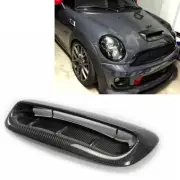 For 07-14 Mini Cooper S R56 Air Flow Hood Scoop Intake Bonnet Vent Carbon Fiber