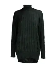 Balenciaga Creased Turtleneck Knit Jumper 1,2 Black