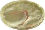 Marble Tray Green Onyx 10" Inch Handmade Bathroom Storage Bathroom Tray - Coffee