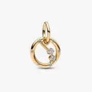 *BRAND NEW* Pandora Moments 14k Gold Plated Aries Zodiac Dangle Charm 762719C01