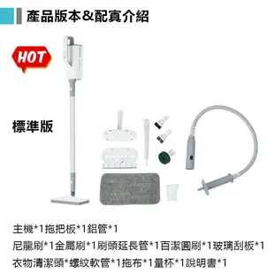 【速達優品】蒸汽清潔機 電動蒸氣拖把 多功能蒸汽清潔機 蒸汽拖把 居家清潔機 蒸汽清理機 可拆式水箱 (8.3折)