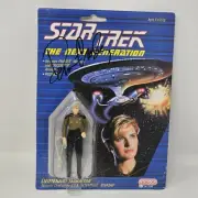 Galoob Star Trek The Next Generation Tasha Yar Autographed Signed Denise Crosby
