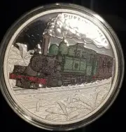2020 $1 Fine Silver Puffing Billy Railway Train 1oz Proof Coin Limited Edition