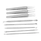 8Pcs Acne Tools Extractor Kit Pimple Popper Blackhead Remover Stainless Steel