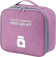 kokiya Medicine Storage Bag Travel Medication Organizer First Aid Box Emergency First Aid Kits for Travel