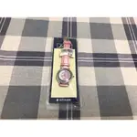 【J-AXIS】日貨皮質粉色手錶/腕錶  SUNFLAME 10