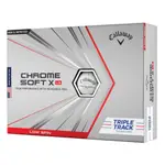 【日本直銷】 CALLAWAY CHROME SOFT X LS TRIPLE TRACK 高爾夫球 1打（共12個球）