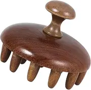 FOMIYES Wooden Wide Tooth Scalp Massage Comb Multi Functional Shampoo Brush for Detox and Relaxation Gentle Hair Promotes Scalp Stimulation and Enhanced Fit for Hair Care
