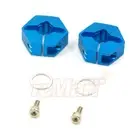Tamiya Buggy Aluminum Hex Hub Rear Set BlueTRF201 TRF502X TRF503 DB02 RC #54669