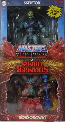 MOTU Origins Skeletor & Stranger Things Demogorgon Netflix NIB Ships Free