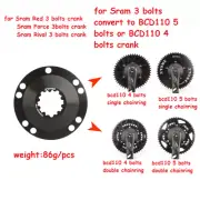 Chainring adapter Spider for Sram Force Red 3 bolts RIVAL 11 RAVAL 22 to BCD110