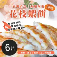 在飛比找ETMall東森購物網優惠-澎湖直送【西嶼阿東】花枝蝦餅 三口味任選x6片