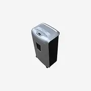 SHTFFW Office Shredder, Heavy-Duty Cut Paper CD Credit Card Shredder, with Pull Basket and 4 Casters