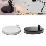 Base plate for desk lamp, metal base for table lamp, accessories for desk