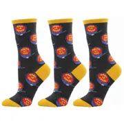 3x Socksmith Ladies Novelty Fashionable Trendy Socks Souper Supportive