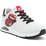 SKECHERS Uno Rolling Stones Sneaker in White/Black at Nordstrom, Size 8.5