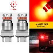 3157 Red Strobe LED Signal Brake Tail Bulb Light Blink Lamp Flash For Chevy Ford (for: Audi)