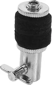 Kisangel Jazz Drum Cymbal Rack Holder High Hat Stand for Drum Set Musical Instrument Playing Accessories Knob