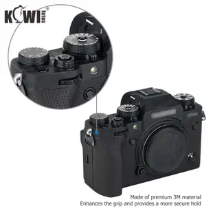 KIWI fotos 富士XT4相機包膜 Fujifilm X-T4 機身專用無痕3M膠機身防刮裝飾保護貼紙 可反覆黏貼