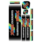 Shimano BMX black decal set - old school bmx