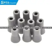 10Pcs Dental Weak Suction Adapter For Ejectors Rubber Snap Tips Replacement Burs