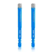 Dry Diamond Drill Bits,Diamond Core Drill Bits Set with Quick Change Hex Shan...