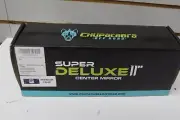 Chupacabra Off Road 11" Super DELUXE Silver Center Rearview Mirror W/ Clamp 1.75