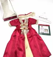 NEW! AMERICAN GIRL Felicity’s Gala Dress/Mob Cap Outfit-Rel. 2008/Ret. 2010