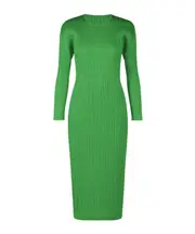 Monthly Colors: February midi dress 3,5 green