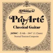 D'Addario J4506C Pro-Arte Composite Classical Guitar Single String, Normal Tension, Sixth String