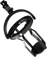 Adjustable Cup Holder - Drink Mount for Bike, Gyroscopic Auto Cup Clip | 3D Printed Spill-Proof Beverage Cage, Water Bottle Carrier for Wheelchair, Travel, Scooter