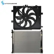 Radiator & Cooling Fan Assembly Kit For 2014 15 16 2017 Nissan Versa Note (for: Nissan)
