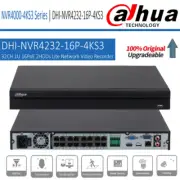 DAHUA 32CH 16POE NVR 32 Channel 1U 2HDDs Network Video Recorder NVR4232-16P-4KS3