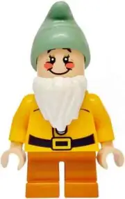 NEW LEGO Snow White Bashful dis159 minifigure 43242 Dwarfs Cottage