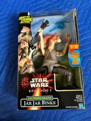 Star Wars Episode I Electronic Talking Jar Jar Binks 1999 12"