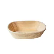 Brunswick Bakers Oval Rattan 30cm Bread Banneton Basket Sourdough Basket