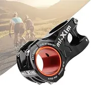 Bike Stem, 31.8 * 50mm Anti-Rust Lightweight Bike Short Handlebar Stem Riser Accessory (Black)