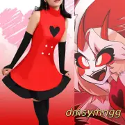 Anime Hazbin Hotel Lucifer•Morningstar Cosplay Clothing Halloween Dress Gift