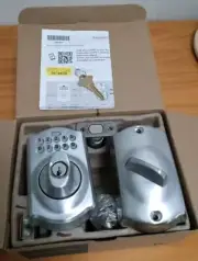 Schlage BE365 CAM 626 Camelot Keypad Deadbolt, Electronic Keyless Entry Lock