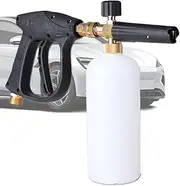 Car Foam Sprayer | Water Hose Foam Cannon | Detailing Tools, High-Pressure Pressure Washer Accessories, Washing Applicators for Upholstery