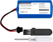 14.8V 3600mAh Replacement Battery for EU-fy RoboVac G10 Hybrid G20 G30 G40 Ecovacs Deebot N79S N79T DN622 RoboVac 35C 30C 25C 15C MAX 11S 11S MAX pa04 X9 Pro Upgrade Battery