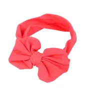 Knot Headband Baby Toddler Girl Kid Infant Cotton Hair Bow Band Accessories Rose