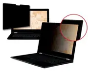 3M Touch Privacy Filter for 15.6" Full Screen Laptop with 3M COMPLY Flip Attach, 16:9