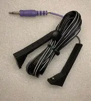 TiVo 2 Head IR Blaster Control Cable Emitter Purple Black Part #A00009
