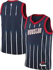 Outerstuff Houston Rockets Navy Kids Youth 8-20 City Edition 2022/23 Swingman Team Jersey