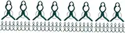 4sets Stem Clips for Garden Plant Vine Support Clamp Multiple Plant Clips Pack for Flower 60pcs*4