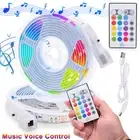 2-5M USB Mini Music Sound Controller LED Strip Lights RGB String Light IR Remote