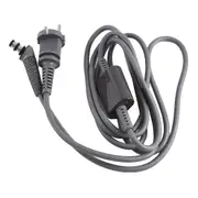 For Hair Styler HS01 HS05 Curling Iron Special Power Cord Replacement Repair Accessorie EU Plug Gray