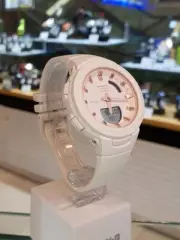 Casio Baby-G Resin Strap Women Watch BSA-B100CS-7ADR White Original New